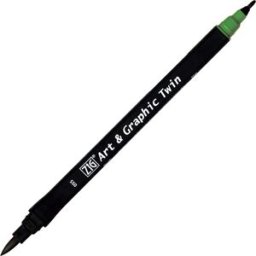 ZIG Art & Graphic Twin deep green 6st