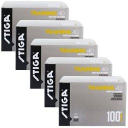 Bordtennisboll STIGA Training vit 300/fp