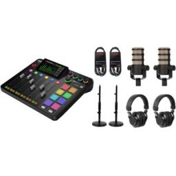 RØDE RodeCaster Pro II, podcasting bundle 2 - Svart