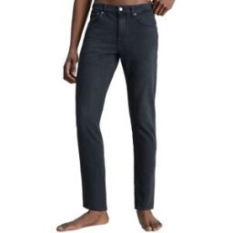 Calvin Slim Taper Herr, 31/34, Denim Black