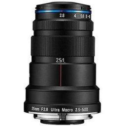 Laowa 25mm f/2,8 2,5-5x Ultra Macro för Sony (fullformat)
