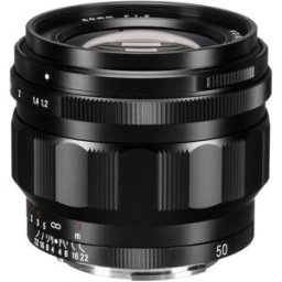 Voigtländer Nokton 50/1,2 svart, för Sony (fullformat)
