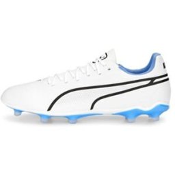 King Pro FG/AG Dam, 37, PUMA White-PUMA Black-Blue Glimmer