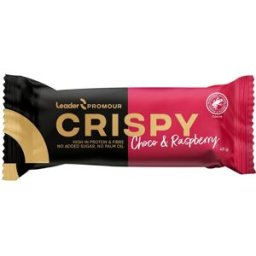 Leader Promour Crispy 45 G Chocolate & Raspberry
