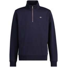 GANT Shield Half Zip Sweatshirt Junior, EVENING BLUE, 176