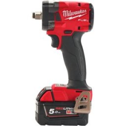 Milwaukee Mutterdragare 1/2", M18 FIW2F12-502X, inkl. 2x5 Ah batterier & laddare