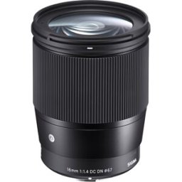 Sigma 16mm f/1,4 DC DN Contemporary för Canon RF (APS-C)