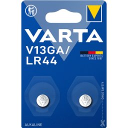 Varta Batteri LR44/V13GA 1,5V - 2st