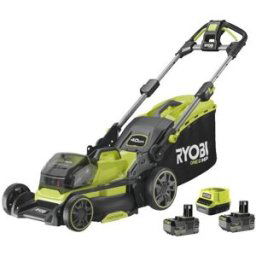 Ryobi Gräsklippare 18V, ONE+ RY18LMX40B-240, inkl. 2x4ah batteri & laddare