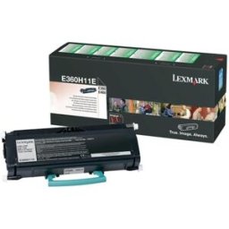 Toner LEXMARK E360H11E 9K svart