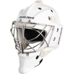 Bauer 960 Målvaktsmask Cat Eye Senior, White, M