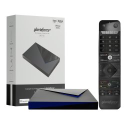 Gloriaforce RTX Quattro 4K UHD Android TV 11 IPTV Box med HDR10+ & Dual-WiFi (Tillval: Utan extra 2TB minne för inspelning i 560 timmar)