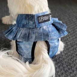 Finnero Ballerina Tikskydd i Denim (S)