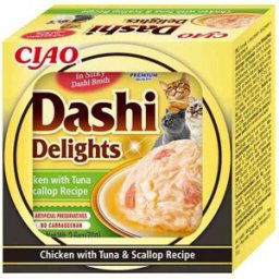 Inaba Dashi Delights Cat Tuna/Scallop
