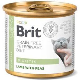 Brit Veterinary Diet Cat Diabetes Grain Free 200 g