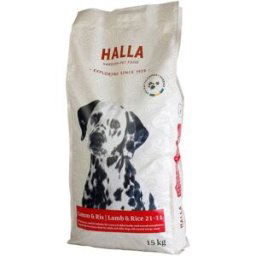 Halla Pet Food Halla Lamm & Ris 21-11 (15 kg)