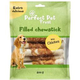Perfect Pet Fylld Tuggpinne med Kyckling 13 cm (400 g)