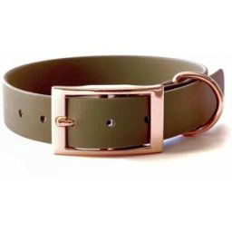 Tyylivoitto Classy Hundhalsband Stor Modell Olivgrön (S)