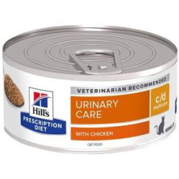Hill's Prescription Diet Feline c/d Multicare Minced Chicken 156 g