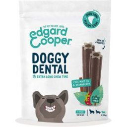 Edgard & Cooper™ Edgard & Cooper Doggy Dental Tuggpinnar Jordgubbe & Mynta 7-pack (S)