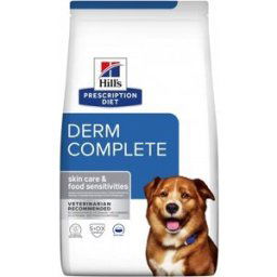 Hill's Prescription Diet Canine Derm Complete Skin Care & Food Sensitivities (4 kg)