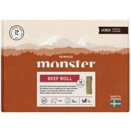 Monster Pet Food Monster Beef Roll Medium Box 11 st