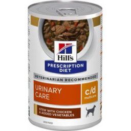 Hill's Prescription Diet Hill’s Prescription Diet Canine c/d Urinary Care Multicare Stew Chicken & Vegetables 354 g