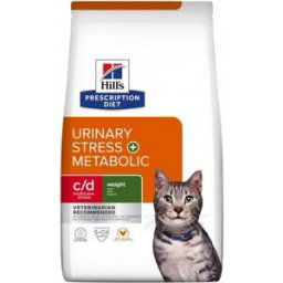 Hill's Prescription Diet Feline c/d Urinary Stress + Metabolic Chicken (8 kg)