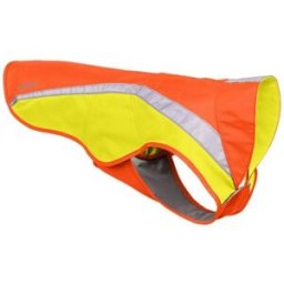 Ruffwear Lumenglow High-Visibility Hundjacka med Reflexdetaljer Orange/Gul (S)