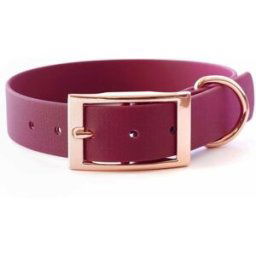 Tyylivoitto Classy Hundhalsband Stor Modell Vinröd (S)