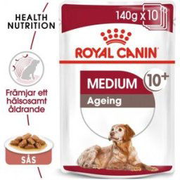 Royal Canin Medium Ageing 10+ Våtfoder (10x140g)