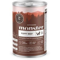 Monster Pet Food Monster Puppy Beef 400 g