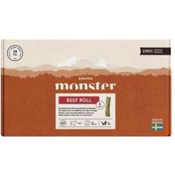 Monster Pet Food Monster Beef Roll Large Box 5 st