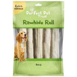 Perfect Pet Rawhide Tuggrulle 22 cm 10-pack