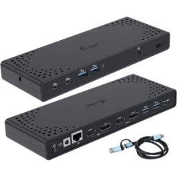 Univ dual dock 2xDP 2xHDMI 4xUSB-A 2xUSB-C GLAN 100W PD