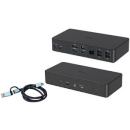 Univ dual dock 2xDP 2xHDMI 2xUSB-C 5xUSB-A GLAN 100W PD