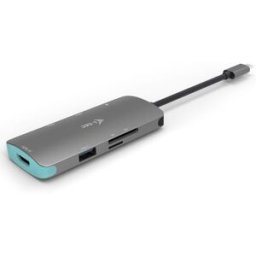 USB-C trav dock HDMI 3xUSB-A 1xUSB-C PD 100W SD