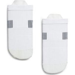 On Women's Performance Mid Sock White/Black XL (44-45)