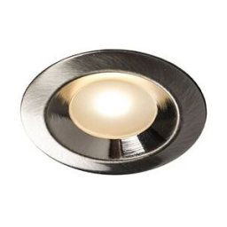 Hide a lite Downlight Core Smart 120°, borstad stål, 2700K, 1,2W