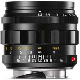 Leica M 50/1,2 Noctilux ASPH. Svart (11686)