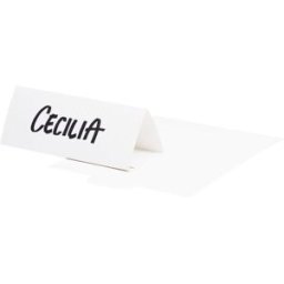 Bordsskylt Papper, 220x70mm, 50/fp