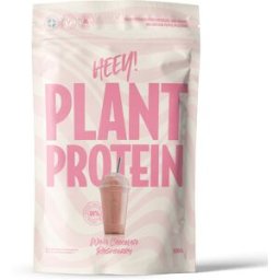 Heey! Veganskt Protein 500 G Vit Choklad Hallon
