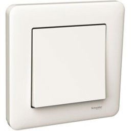 Schneider Electric Wde002922 Strömbrytare Med Ram, 50-Pack Trapp, Strömbrytare & Vägguttag