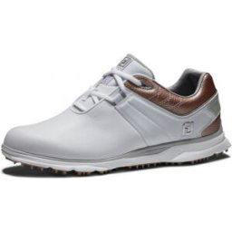 Footjoy Womens Pro SL Medium - White/Rose Gold