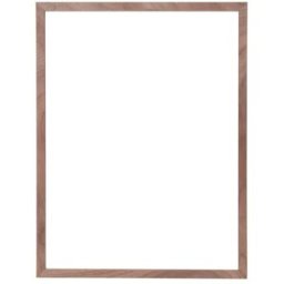 Focus Soul veneer, plexiglas fotoram, Walnut - 40x60 cm