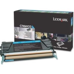 Toner LEXMARK C746A1CG 7K cyan