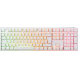 Ducky One 3 Pure White Rgb Hotswap Tangentbord [Mx Silver]