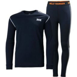 Helly Hansen HH LIFA Active Set Junior, 140, 597 NAVY