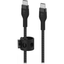 Belkin Pro Flex Usb-C Till Usb-C Kabel - 2m - Svart