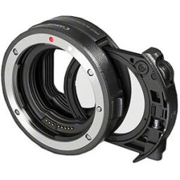 Adapter, Canon EF till Canon RF-fattning med Drop-in polarisationsfilter